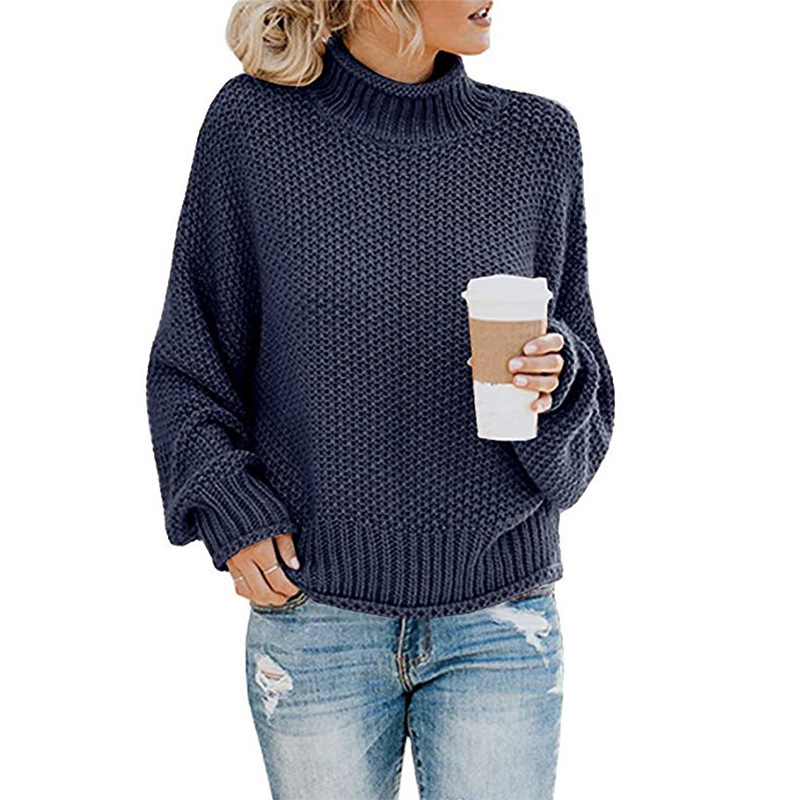 Agata rice stitch winter sweater