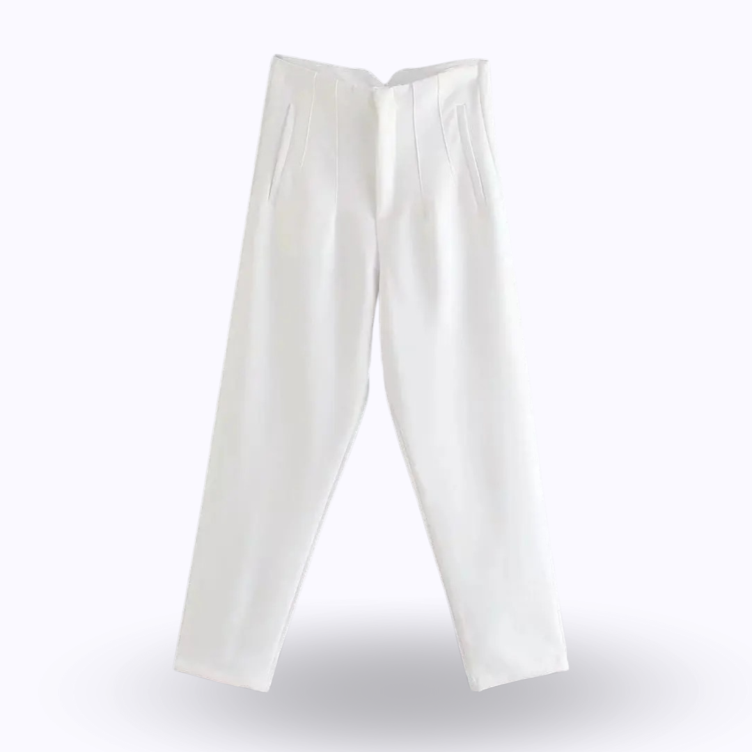 Elegant cotton trousers