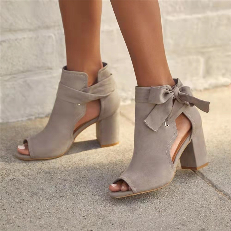 Suede sandals