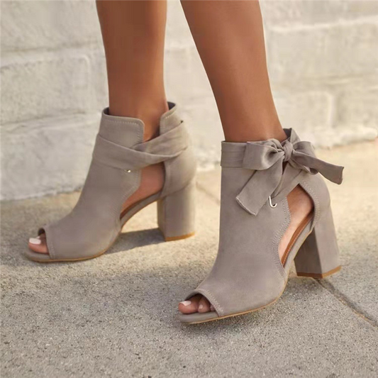 Suede sandals