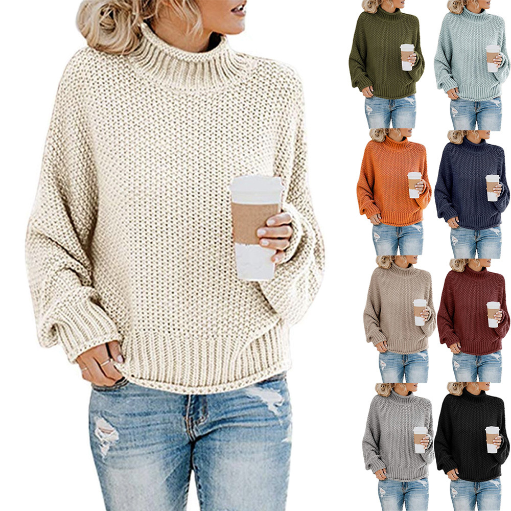 Agata rice stitch winter sweater