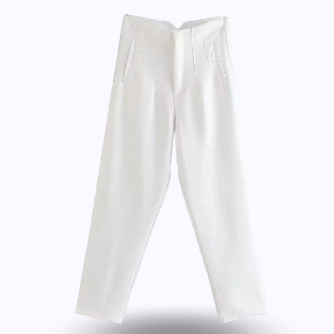 Elegant cotton trousers