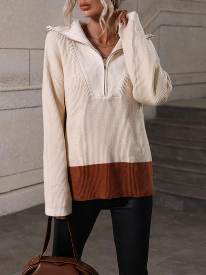 Monia style large winter sweater