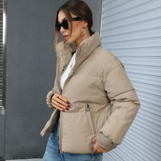 Women's winter cotton down jacket