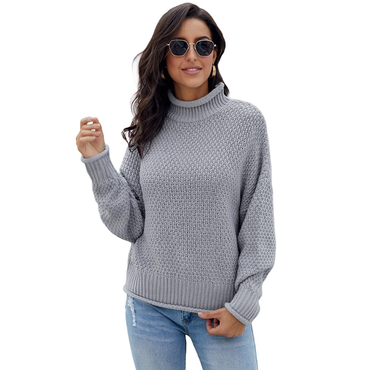 Agata rice stitch winter sweater