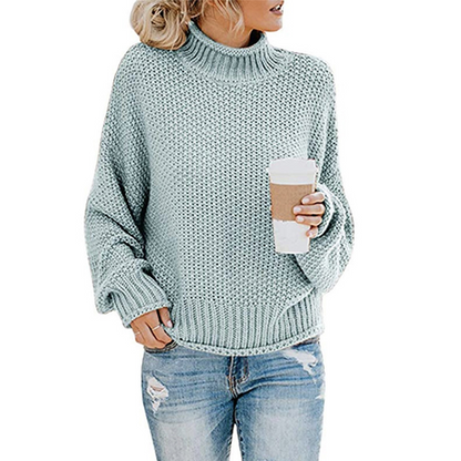 Agata rice stitch winter sweater