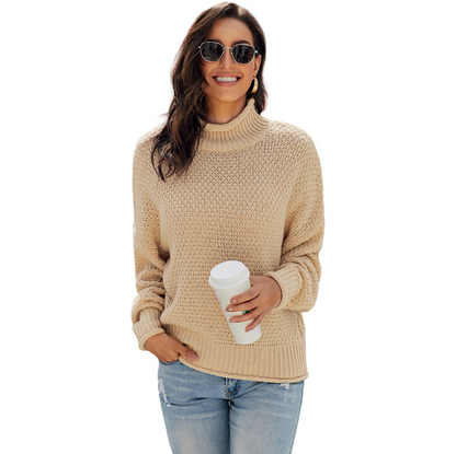 Agata rice stitch winter sweater