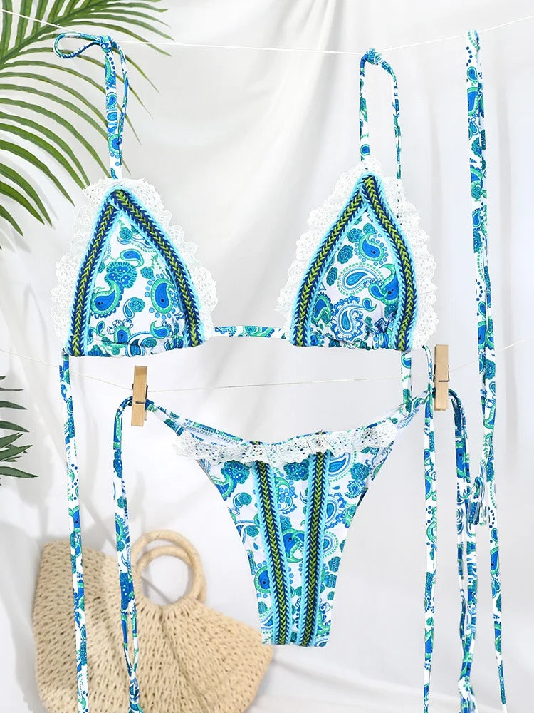 Set bikini 3 pezzi