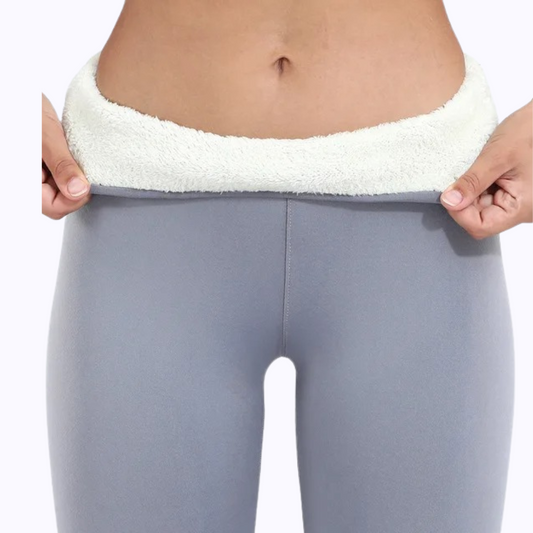 Thermal winter lambswool leggings.