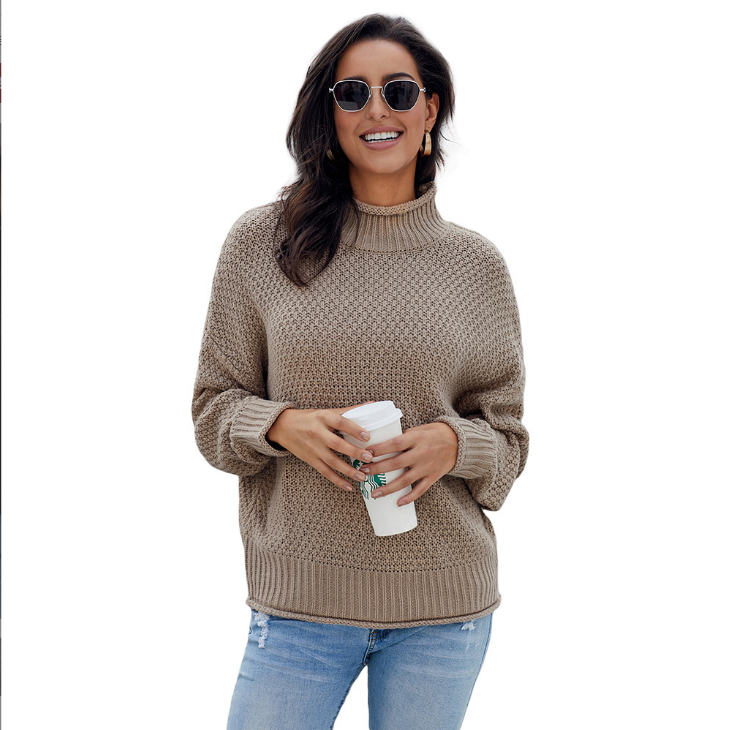 Agata rice stitch winter sweater