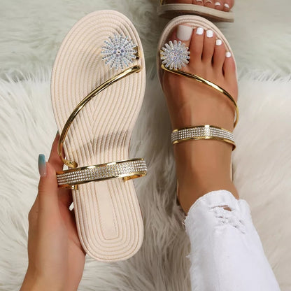 Crystal sandals