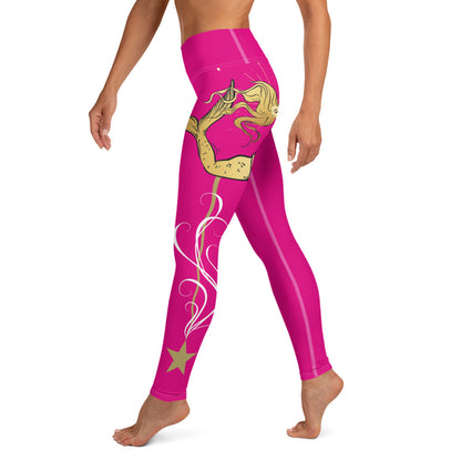 Pisces zodiac leggings